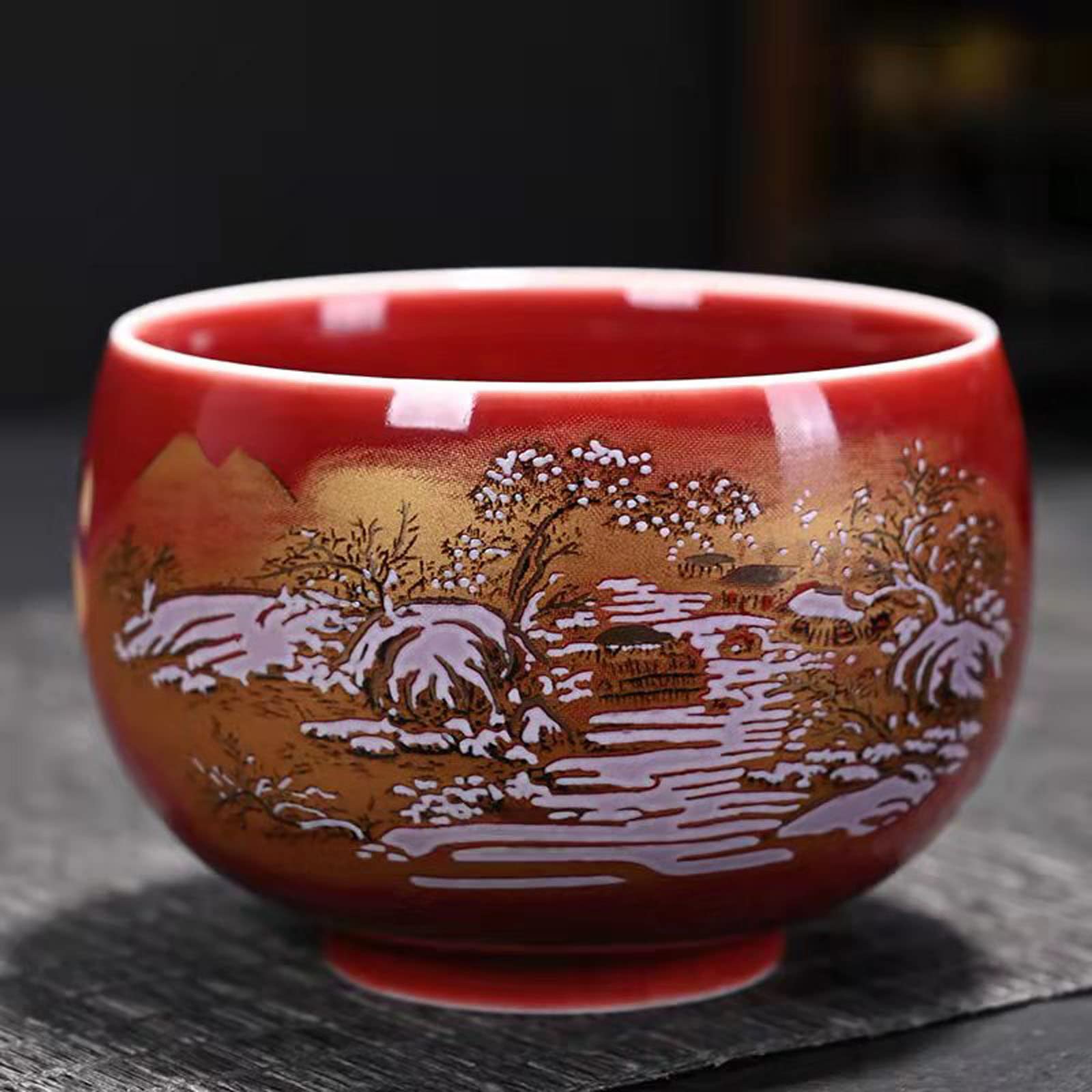 Amazon.com | MQjzsh Four-piece set of Chinese Japanese tea cups